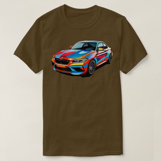 T-shirt Concurrence Bmw M2 (Design devant)