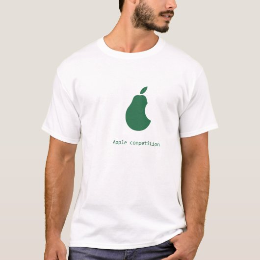 T-shirt concurrence-poire de pomme (Devant)