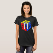 T-shirt Concurrentiel Accélération Cubing 11 ans Anniversa (Devant entier)