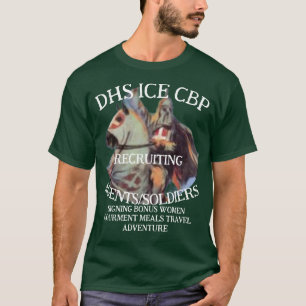 T-SHIRT CONDAMNÉS CHRÉTIENS ÉVANGÉLIQUES DHS CBP JÉSUS A P
