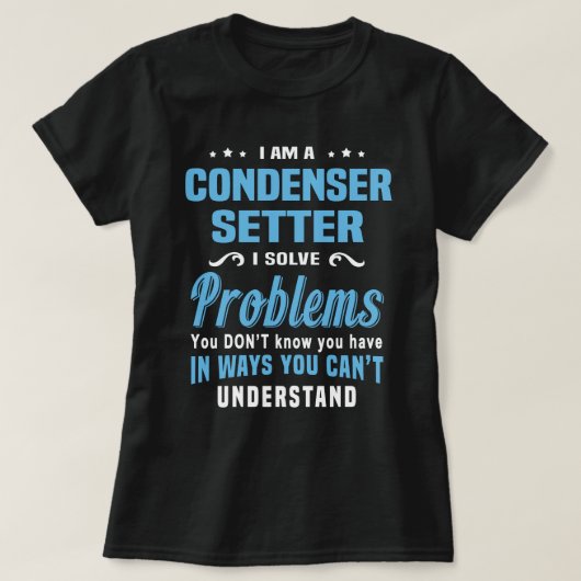 T-shirt Condensateur (Design devant)