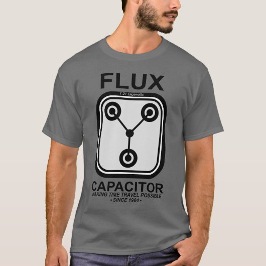 T-shirt Condensateur FLUX 1,21 Gigawatts (Devant)
