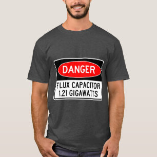 T-shirt Condensateur FLUX Danger 1,21 Gigawatts