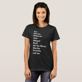 T-shirt Condition féminine biblique