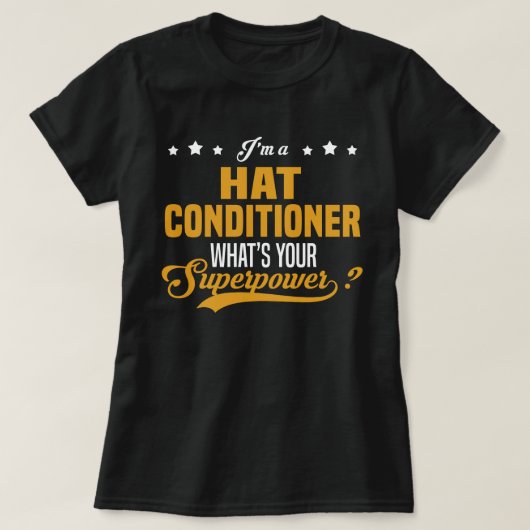 T-shirt Conditionneur casquette (Design devant)