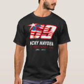 T-shirt Condolence For Nicky Hayden Essential  (Devant)
