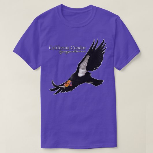 T-shirt Condor de Californie (Design devant)