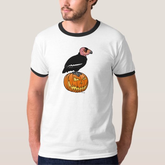 T-shirt Condor de Californie Halloween (Devant)