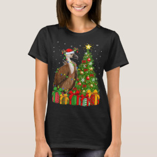 T-shirt Condor Oiseau Amant Noël Vacances Père Noël Condor