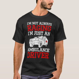 T-shirt Conducteur ambulancier Conducteur d'urgence Transp