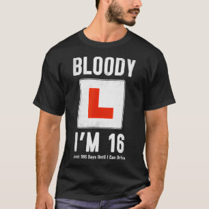 T-shirt Conducteur Apprenti 16e Anniversaire Im 16 Aujourd