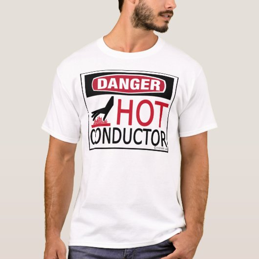 T-shirt Conducteur chaud (Devant)