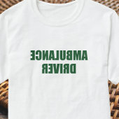 T-shirt Conducteur d'ambulance