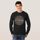 T-shirt Conducteur d'autobus Appréciation Inspirer (Devant entier)