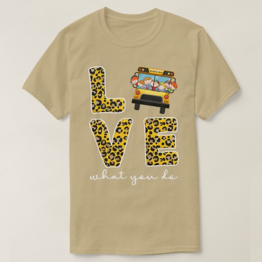 T-shirt Conducteur d'autobus scolaire Appréciation Conduit (Design devant)