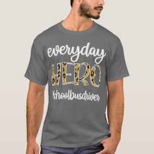 T-shirt Conducteur d'autobus scolaire Appréciation Conduit