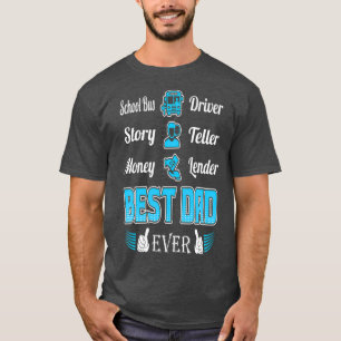 T-shirt Conducteur d'autobus scolaire Conducteur d'histoir