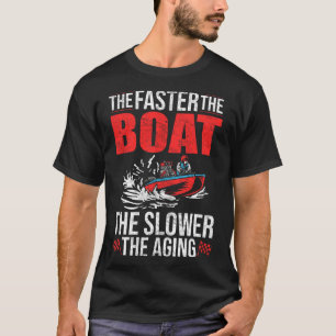T-shirt Conducteur de bateau de drague Bateau Pilote Coure