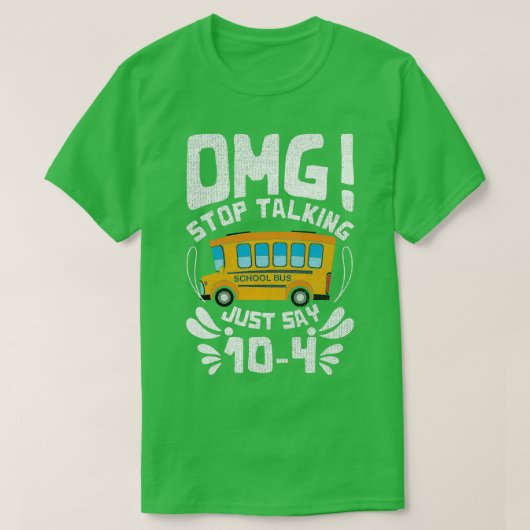 T-shirt Conducteur de bus amusant Conduite Conception Devi (Design devant)