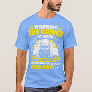 T-shirt Conducteur de bus Busman Schoolbus School Idée cad
