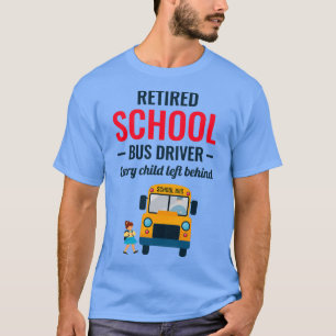 T-shirt Conducteur de bus Cool à la retraite amusant cadea