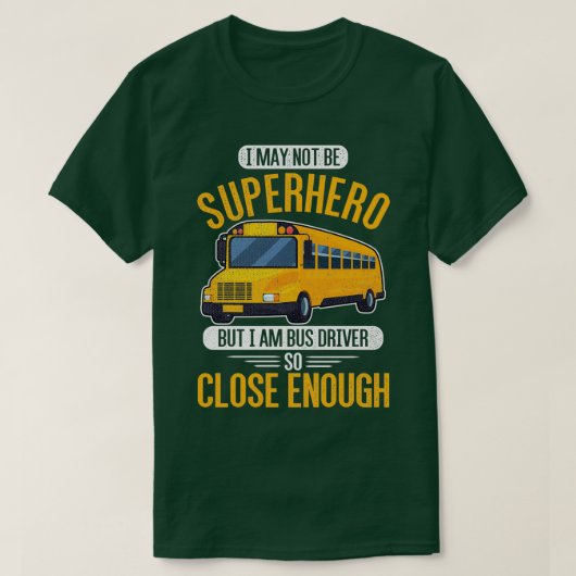 T-shirt Conducteur De Bus cool Conduite Devis Je Suis Un B (Design devant)