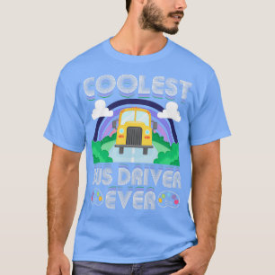 T-shirt Conducteur de bus le plus froid jamais conducteur 