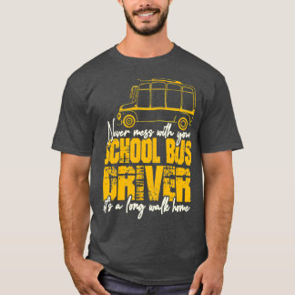 T-shirt Conducteur de bus scolaire 34