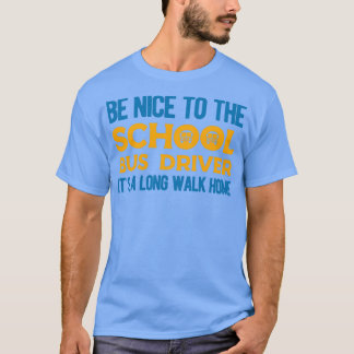 T-shirt Conducteur de bus scolaire 46