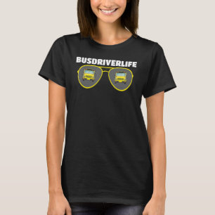T-shirt Conducteur de bus scolaire Busdriverlife