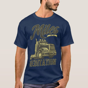 T-shirt Conducteur de Camion Camionneur Poids Lourd Mes Mi