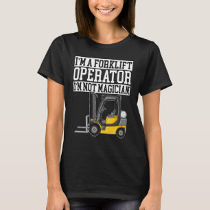 T-shirt Conducteur de chariot élévateur
