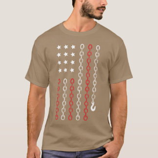 T-shirt Conducteur de dépanneuse accrochage des voitures a