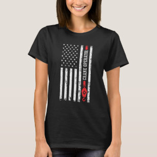 T-shirt Conducteur de grue de construction Conducteur de g