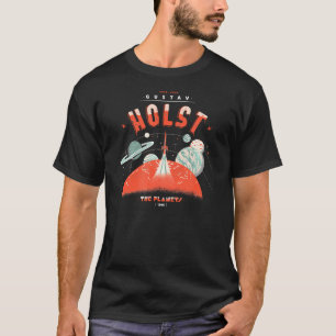 T-shirt Conducteur de musique classique Gustav Holst Compo