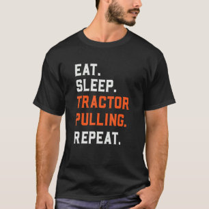 T-shirt Conducteur de tracteur à répétition de traction de