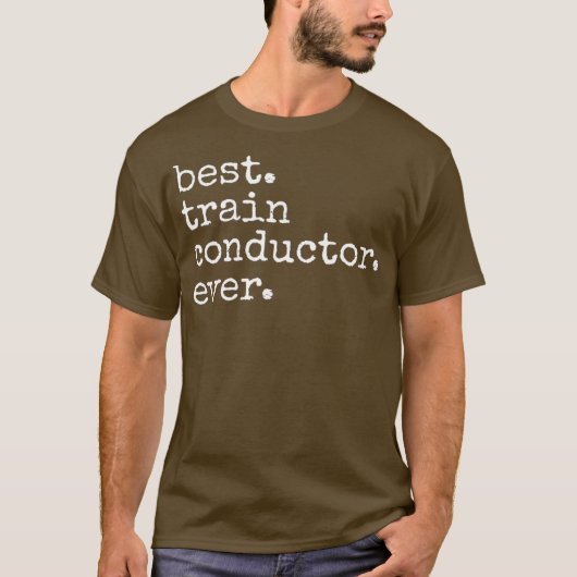 T-shirt Conducteur de train (Devant)