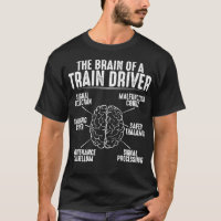 Conducteur de train Locomotive Ingénieur Cerveau C