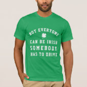 T-shirt Conducteur désigné pour la Saint-Patrick (Devant)