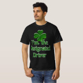 T-shirt Conducteur désigné pour la Saint-Patrick (Devant entier)