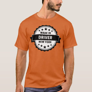 T-shirt Conducteur Fabriqué À New York