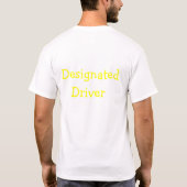 T-shirt Conducteur indiqué (Dos)
