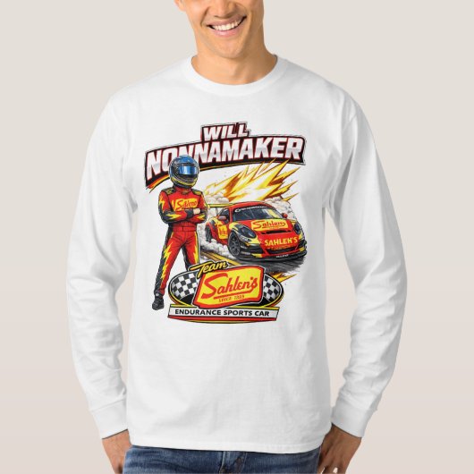 T-shirt Conducteur Will Nonnamaker (Devant)
