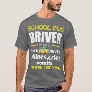 T-shirt Conducteurs de district scolaireConducteur d'autob