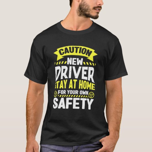 T-shirt Conducteurs passés Tester nouvelle licence de cond (Devant)