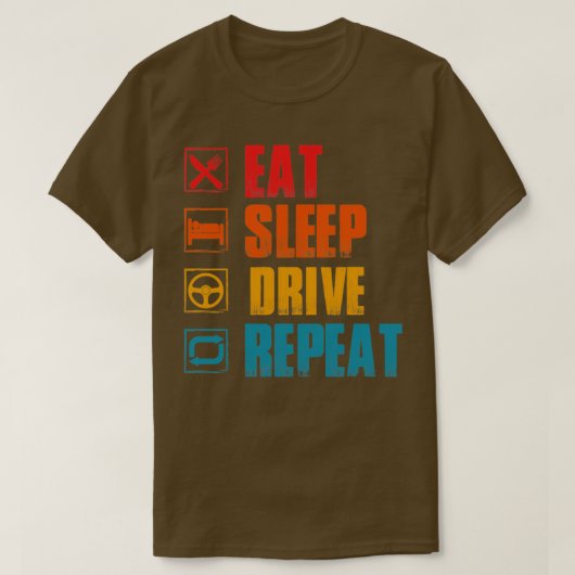 T-shirt conduite (Design devant)