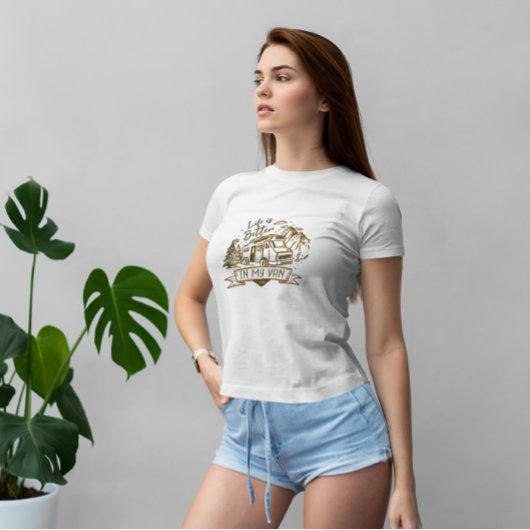 T-shirt Conduite de transport de Van
