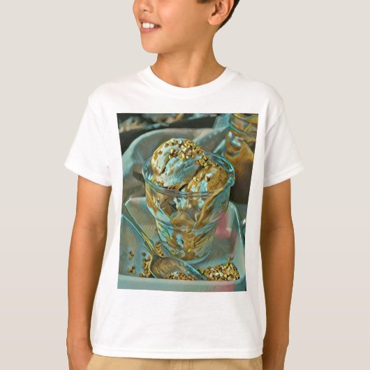 T-shirt Cône crème glacée d'été (Devant)