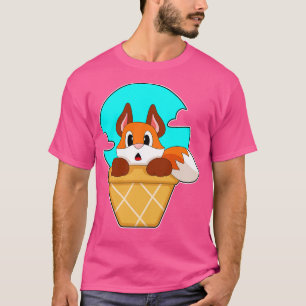 T-shirt Cône de glace Fox