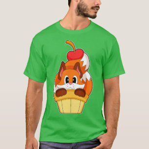 T-shirt Cône de glace Fox Cerise